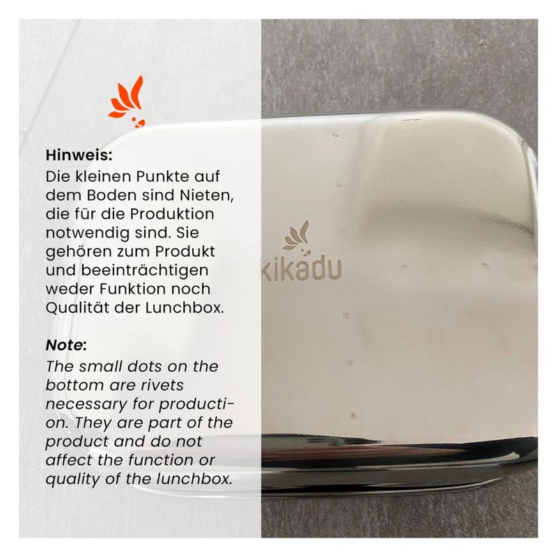 Kikadu matboks 3 rom silikonlokk kanin