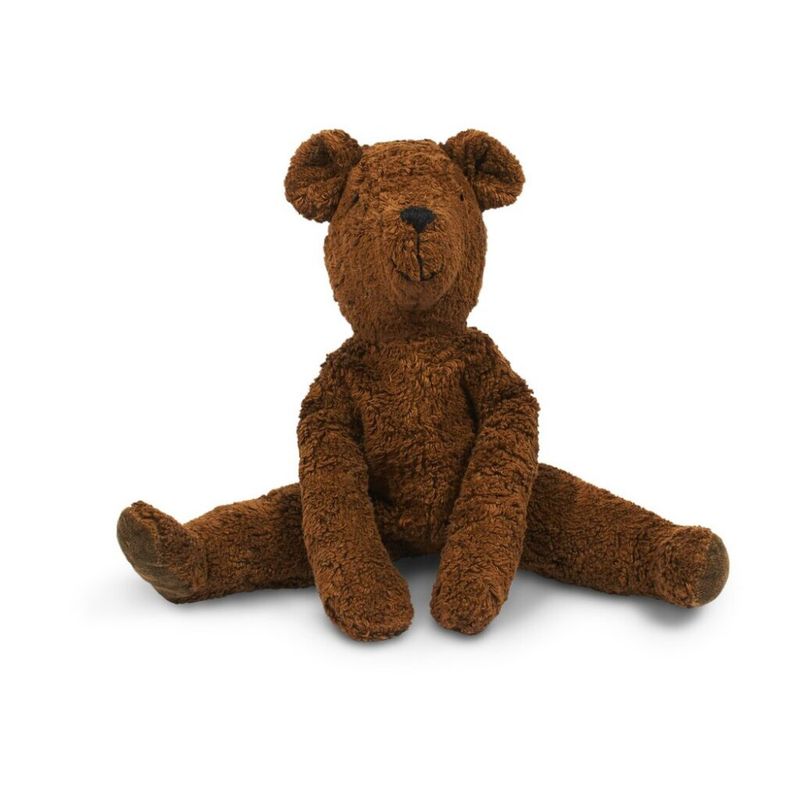 Senger Naturwelt hengslete bamse mørkebrun stor