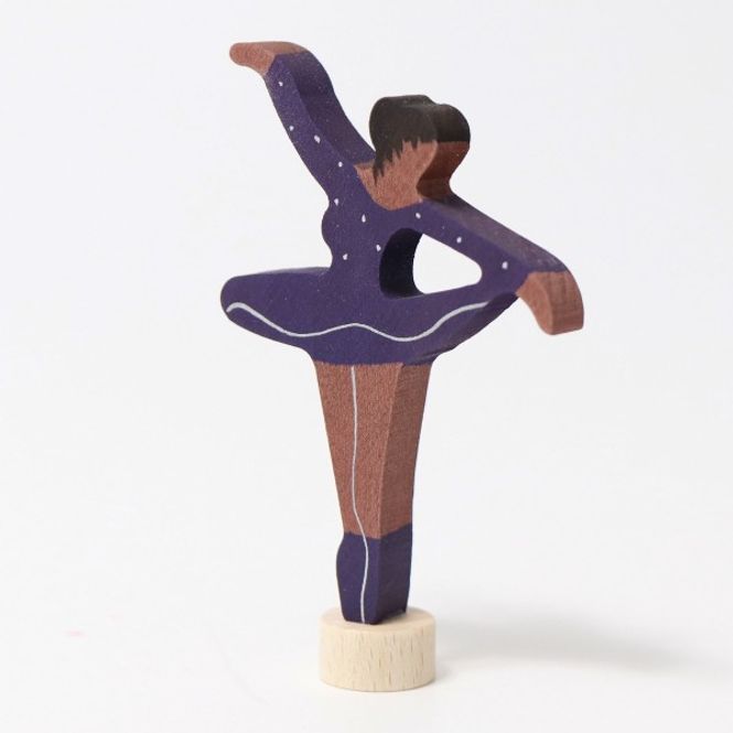 Hovedbilde Grimm's figur til bursdagsring ballerina lilla