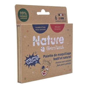 Hovedbilde Grim'tout ansiktsmaling 6 farger palett - WOW ...