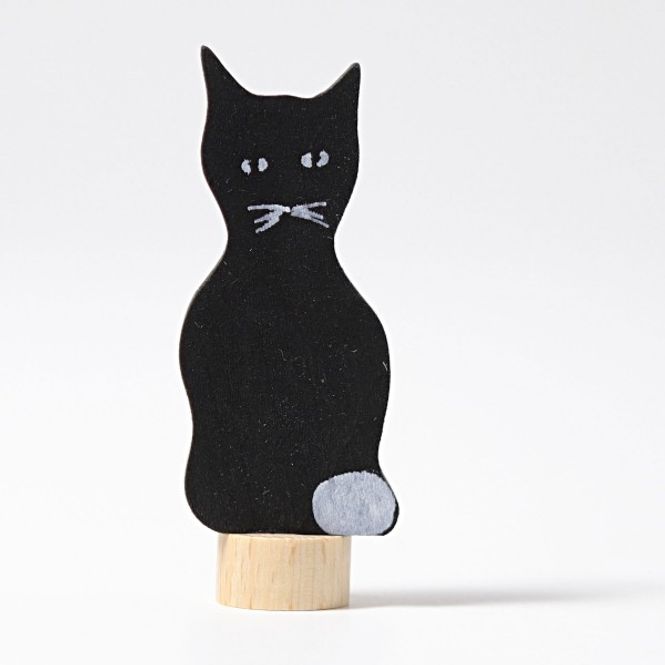 Hovedbilde Grimm's figur til bursdagsring svart katt