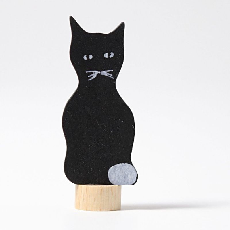 Grimm's figur til bursdagsring svart katt