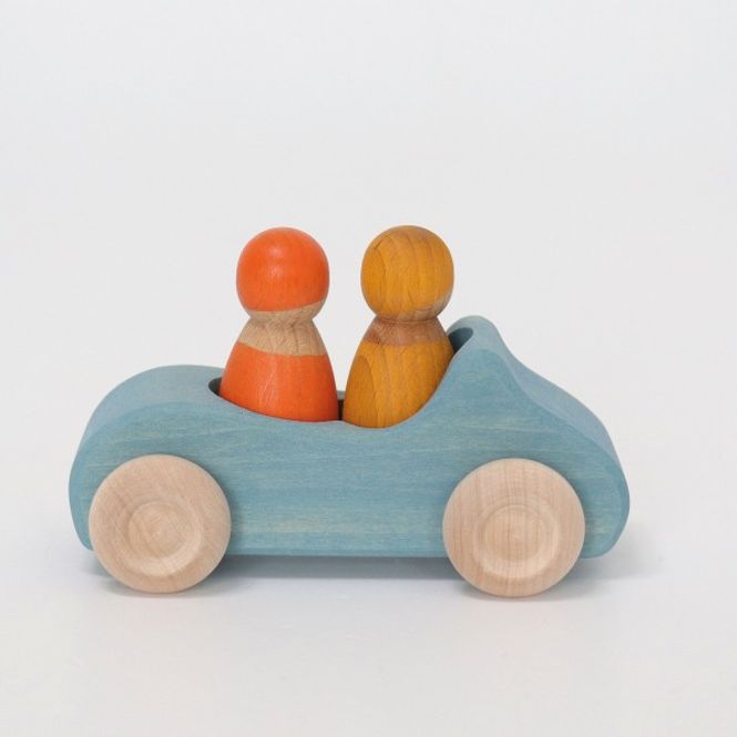 Hovedbilde Grimm's bil med to figurer - velg farge