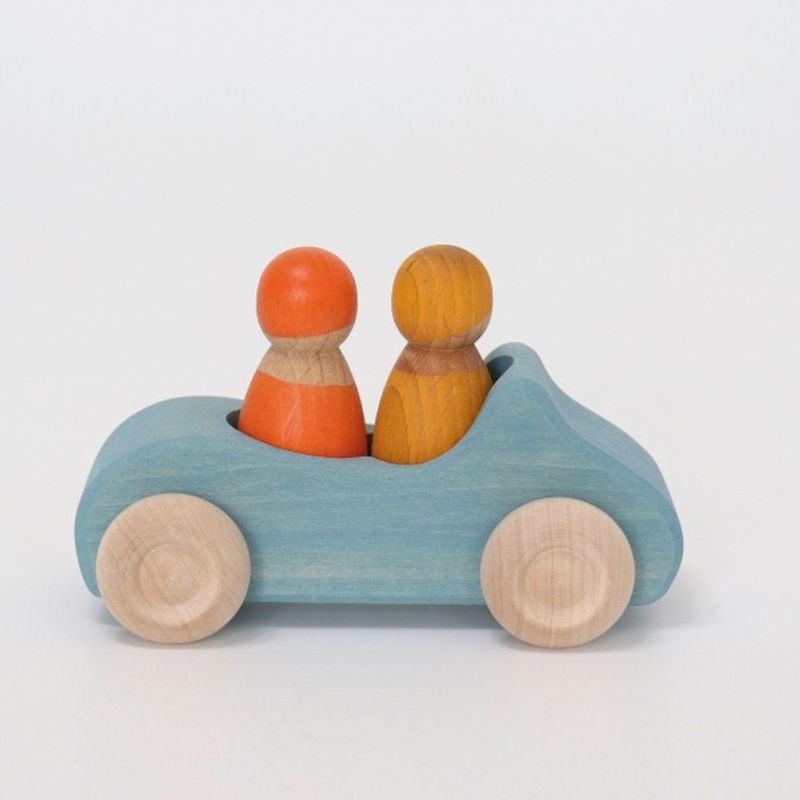 Grimm's bil med to figurer - velg farge