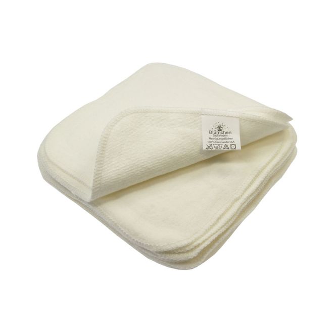 Hovedbilde Blümchen 10-pk. kluter økobomull 15x15 cm