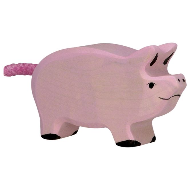 Hovedbilde Holztiger trefigur grisunge rosa