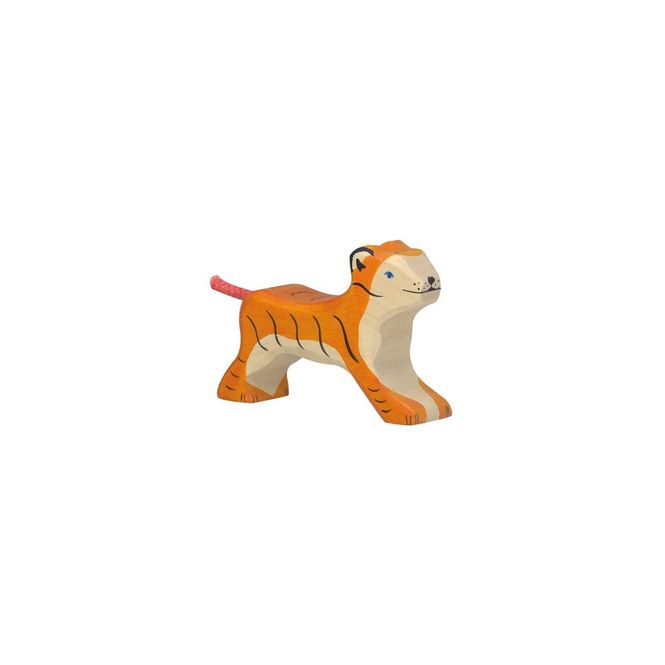 Hovedbilde Holztiger trefigur tigerunge