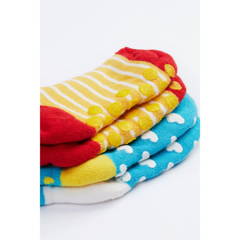 Frugi sokker antiskli brannbil - 6-12 mnd