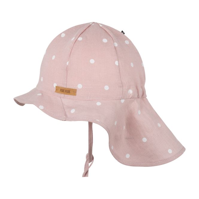 Hovedbilde Pure Pure solhatt vid brem prikker rosa - kun 47