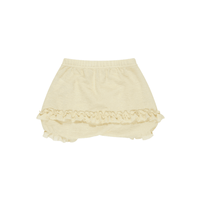 Hovedbilde Petit by Basics babyshorts i ull med blonder ...