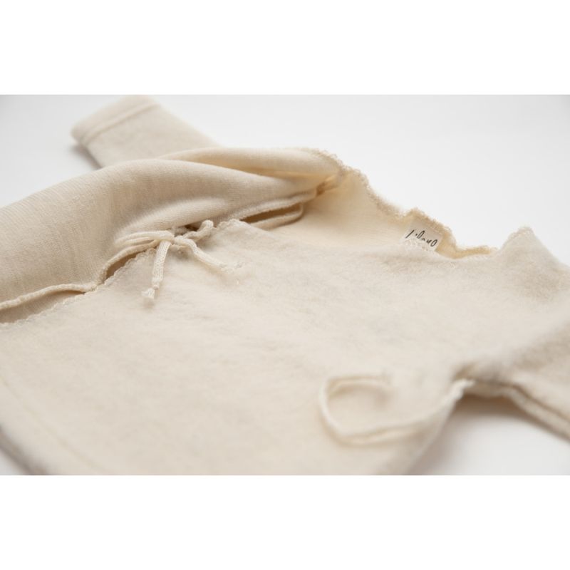 Lilano ullcardigan baby natur