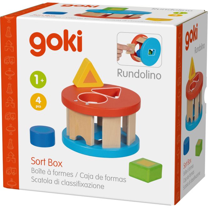 Hovedbilde Goki liten rund puttekasse 