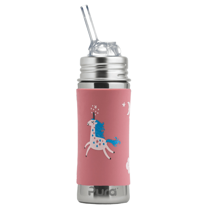 Hovedbilde Pura Kiki® sugerørflaske baby stål 325 ml ...