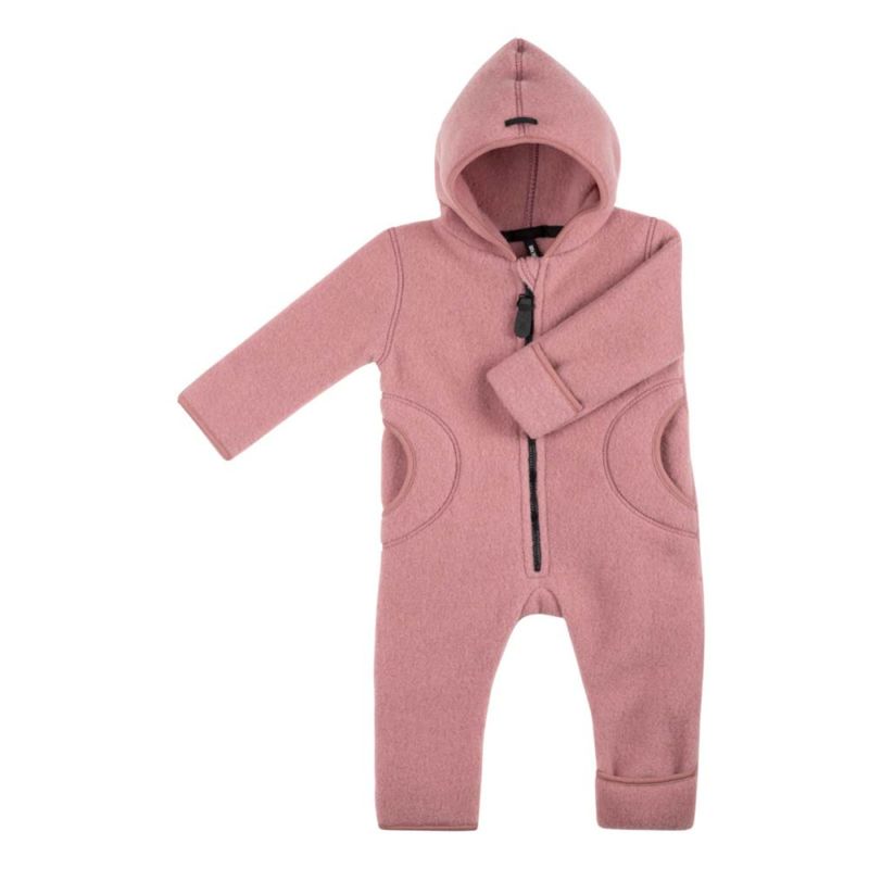 Pure Pure heldress økologisk ullfleece rosa