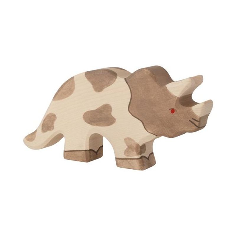 Holztiger dinosaur Triceratops