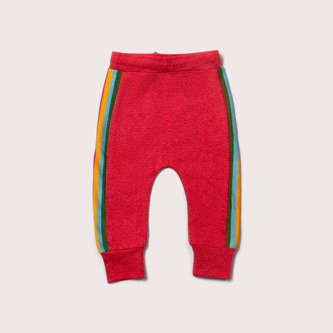Hovedbilde Little Green Radicals rød joggebukse med ...