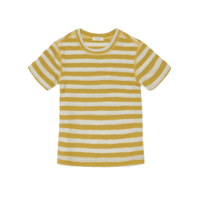 Hovedbilde Petit by Basics t-skjorte ull Raw white/Lemon ...