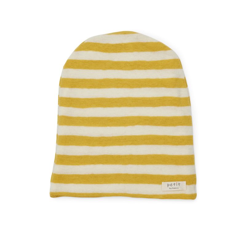 Petit by Basics topplue ull gule striper
