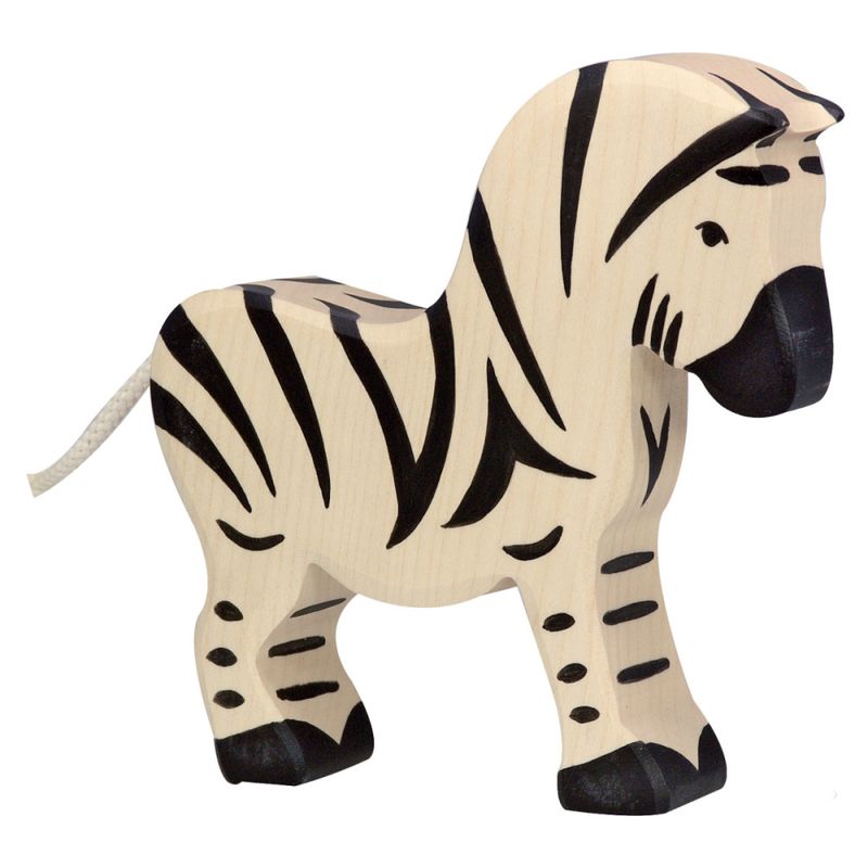 Holztiger tredyr zebra