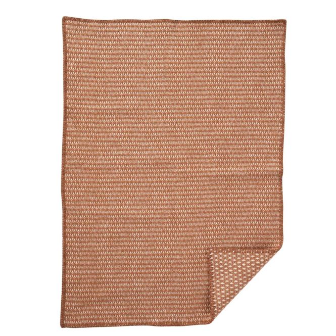 Hovedbilde Klippan ullpledd baby Knut nougat 65x90