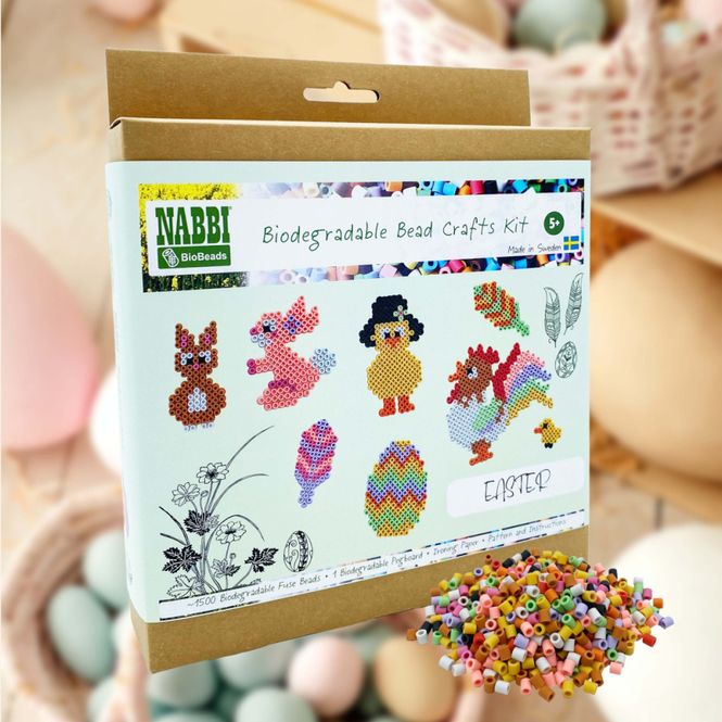 Hovedbilde NABBI® BioBeads perlesett påske