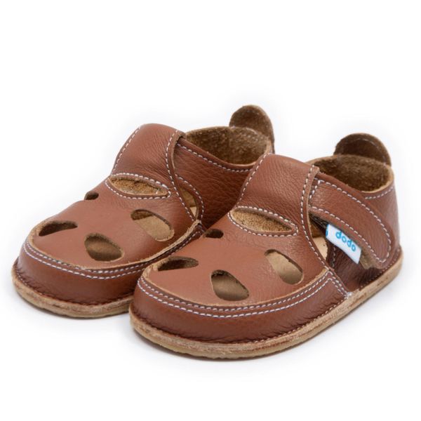 Dodo barfotsandaler brun str. 21-27