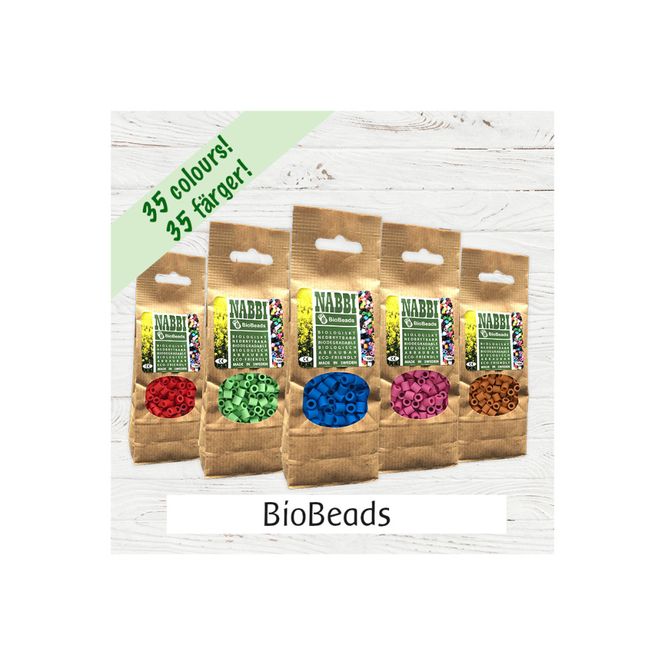 Hovedbilde NABBI® BioBeads strykeperler 1000 stk. - velg ...