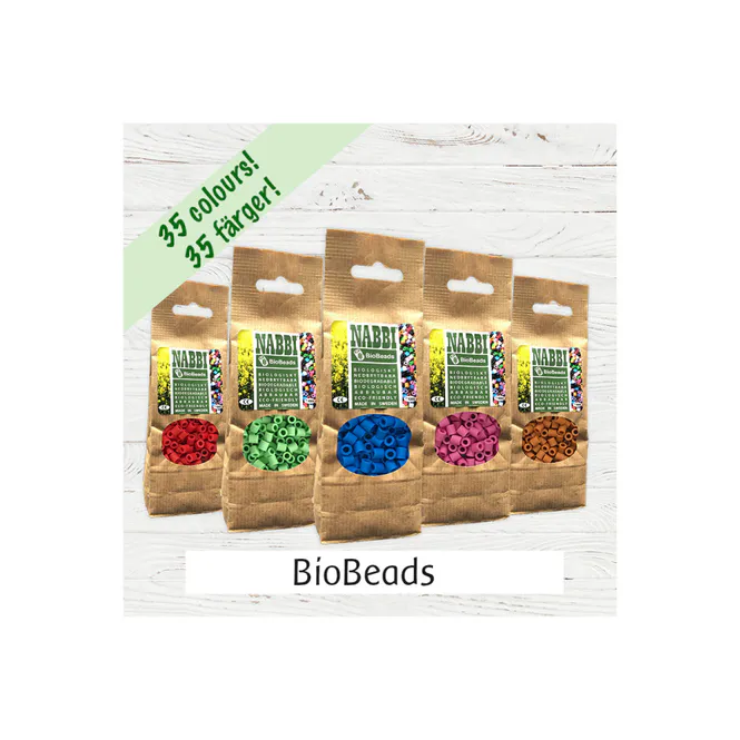 Hovedbilde NABBI® BioBeads strykeperler 1000 stk. - velg ...
