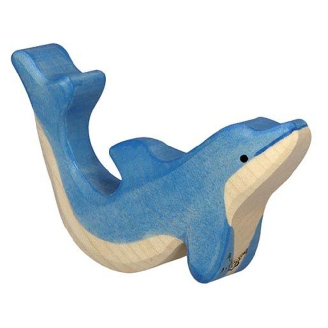 Hovedbilde Holztiger trefigur liten delfin