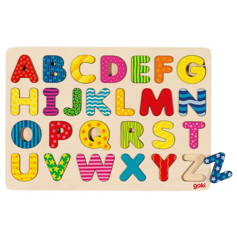 Goki puslespill engelsk alfabet A-Z