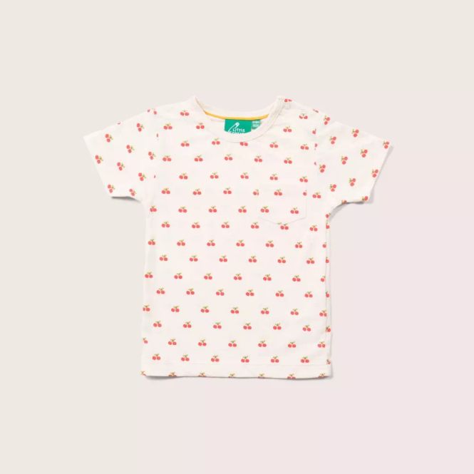 Hovedbilde Little Green Radicals t-skjorte med kirsebær
