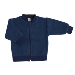 Hovedbilde Lilano jakke b&oslash;rstet ullfrott&eacute; marine - str. ...