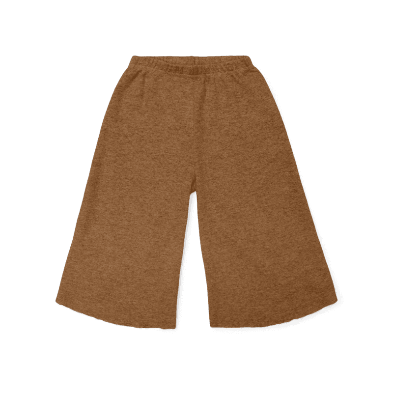 Petit by Basics vid ullbukse Camel Melange