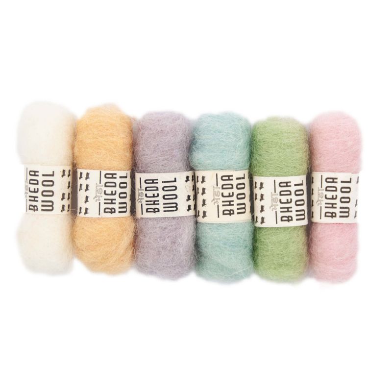 Bheda Wool MINI 6 farger á 2 gram - velg farge